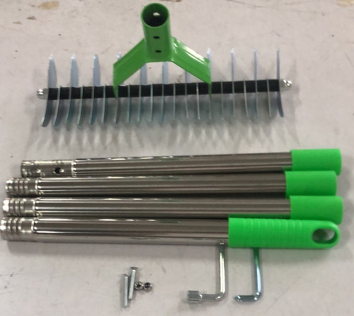 Thatch rake scarifier lawn - rake,