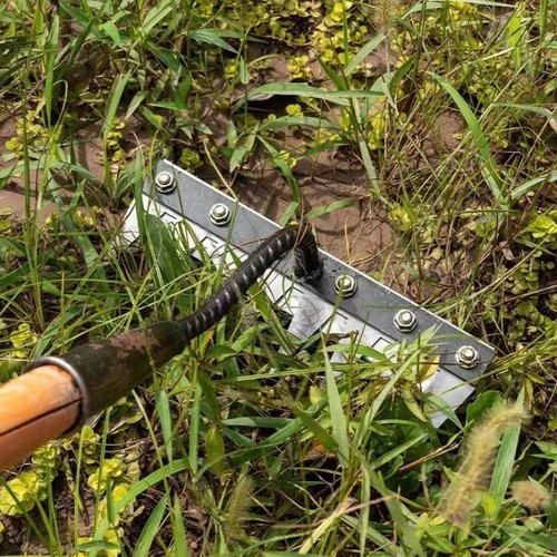 Carbon steel garden hand rake - garden,