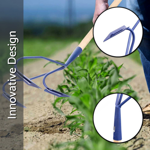 Cultivator prong hand soil - prong,